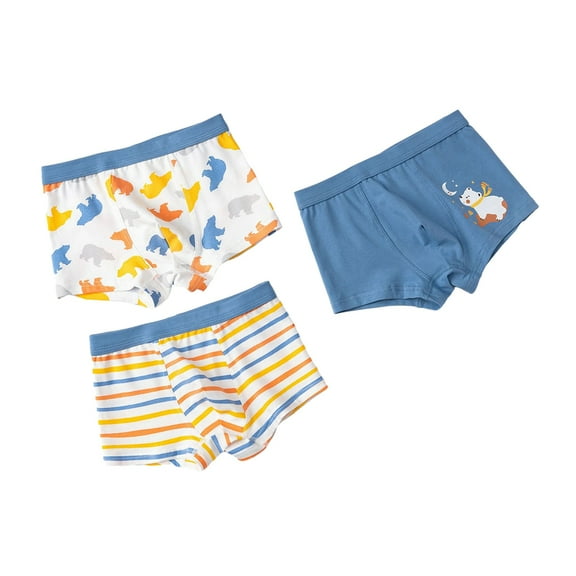 GYRATEDREAM Boys Boxer Brief Soft Toddler Underwear Children Undies Kids Cotton Underwear