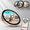 Rose gold, variant on Digital displayed Pixel Badge Pin, 1.85inch HD display Badge Magnetic Cute Pin, Badges Button with Videos/Photos Display via Bluetooth 6.0, Cosplay Concert Gift for Anime Fans