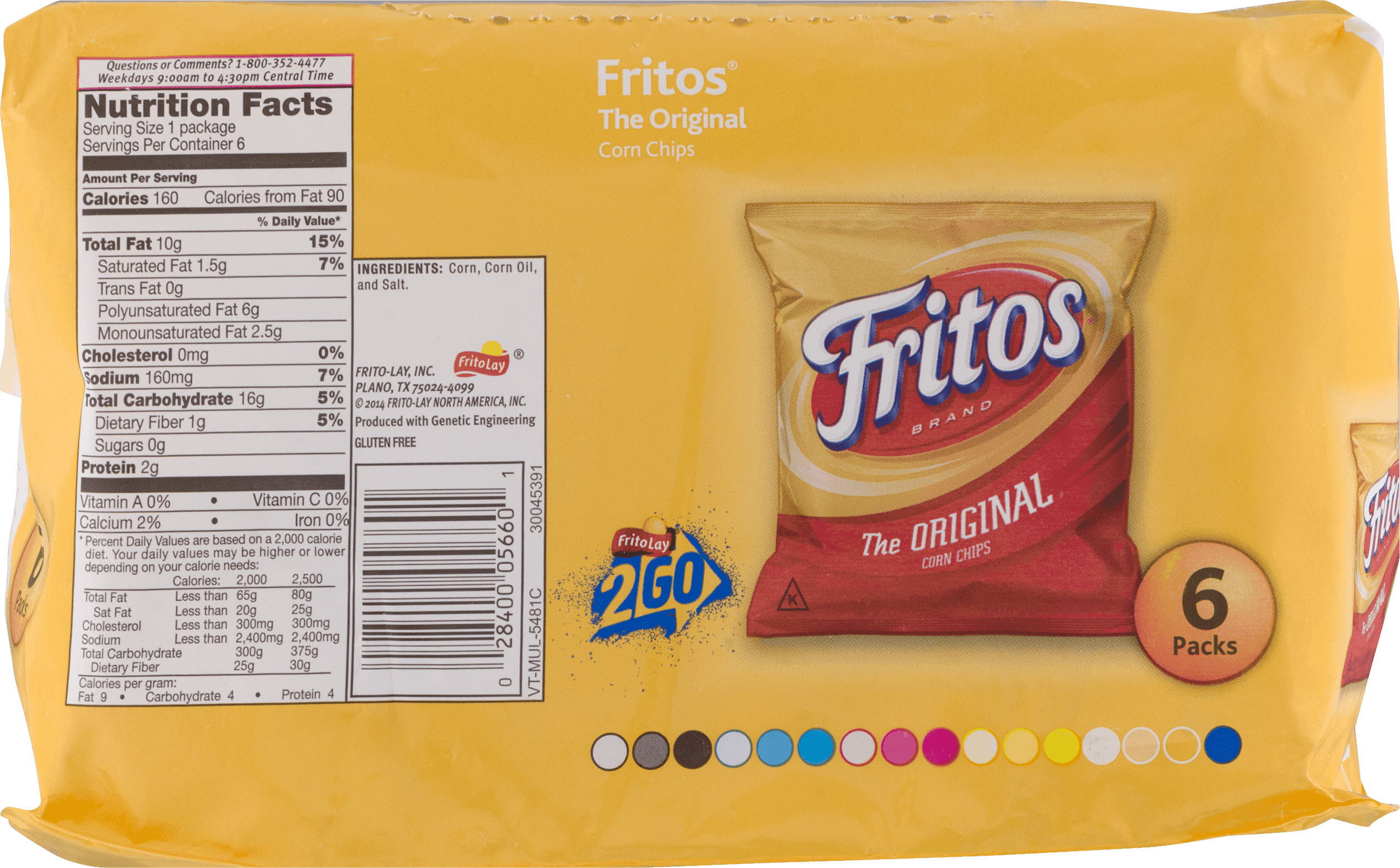 Fritos Nutrition Blog Dandk