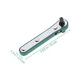 thumbnail image 3 of Shisuyan Gear Wrench Ratcheting Wrench Set Steel 1 Set 3.9X1.3X0.4In, 3 of 8