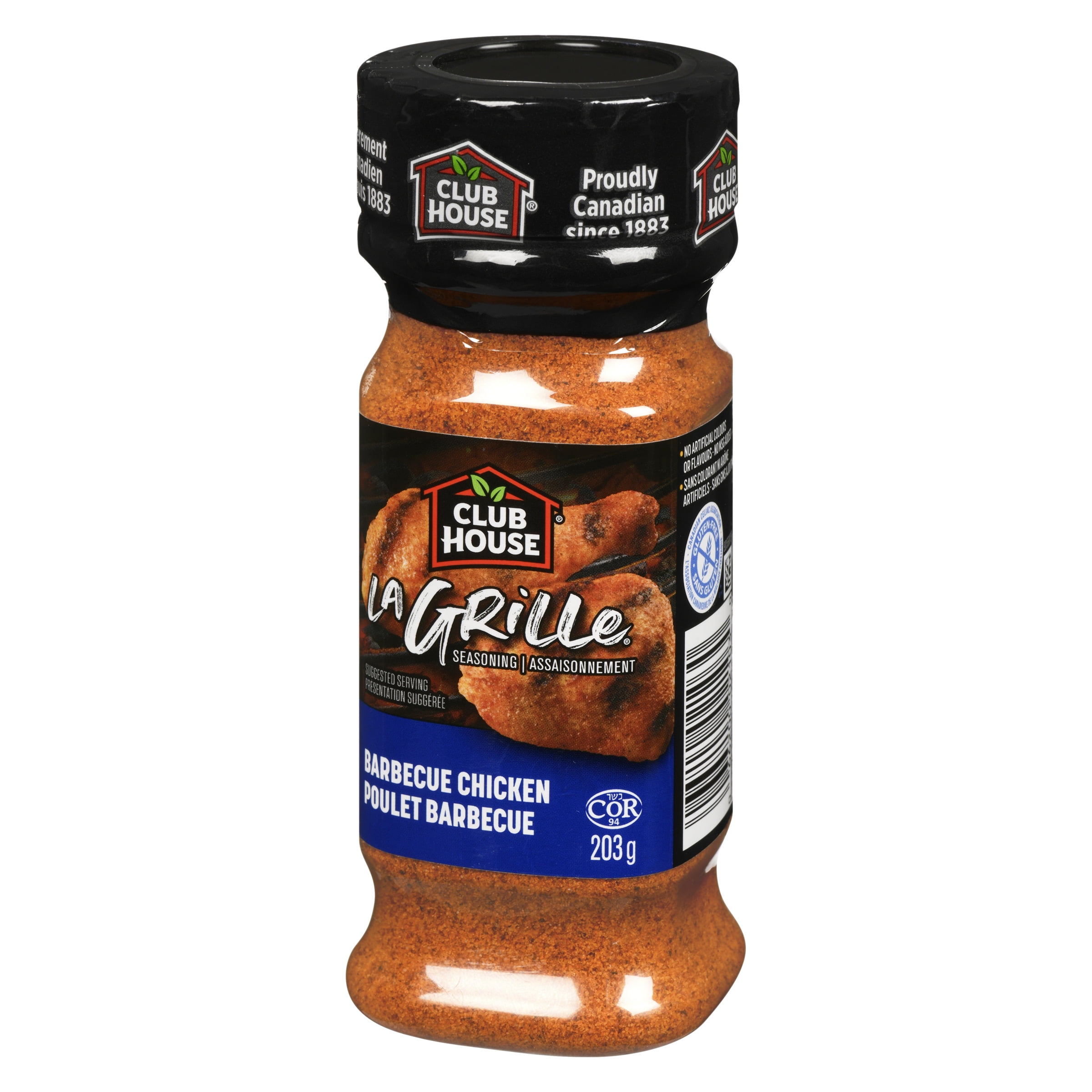 Club House La Grille Barbecue Chicken Seasoning, 203 g