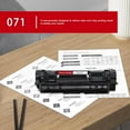 thumbnail image 2 of 071 CRG071 High-Yield Black Toner Cartridge (1-Pack) 071 Toner Cartridge Replacement for Canon 071 Toner LBP122dw Printer, 2 of 7