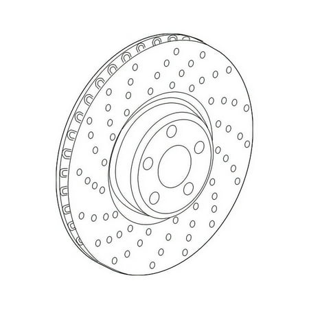 Genuine OE Mercedes-Benz Rotor - 231-421-13-12-07