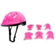 thumbnail image 2 of De Equipo De Protección Deportiva Ajustable Para De 7 Piezas Con Almohadillas Para La Del Casco Almohadillas Para El Codo Muñequer Rosado kusrkot Casco de patinaje de ruedas, 2 of 8