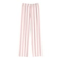 thumbnail image 2 of Odeerbi Kids Boys Girls Striped Pajama Pants Elastic Waist Sleepwear Bottoms Children Quick Drying Sports Pants Outside Lantern Pants Kids Clothes Pink, 2 of 4