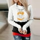 thumbnail image 3 of Blusa de manga larga con estampado de Halloween informal a la moda para mujer, jersey con capucha, Tops, sudadera Fridja  fjkfkj4739, 3 of 5