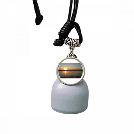 

Sun from Horizon Art Deco Fashion Wind Chimes Bell Car Pendant