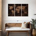 thumbnail image 3 of Elephant Stock Tea Coffee World Map Wall Art - Horizontal Multi Panel Canvas - Living Room Wall Decor - Inspirational And Typography Multi Panel - Brown And Orange Decor - 45" x 28", 3 of 8
