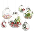 thumbnail image 5 of Manunclaims Plastic Ball Transparent Decorative DIY Decorations Smooth Surface Creative Christmas Clear Ball Home Decoration, 5 of 8
