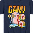 thumbnail image 3 of SpongeBob SquarePants - Gary The Snail - Toddler & Youth Short Sleeve Graphic T-Shirt, 3 of 6