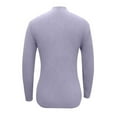 thumbnail image 4 of GILIGEGE Knit Sweater for Women Long Sleeve Classic Tunic Top Soft Mock Tops 2026 Fall Winter Jumper Top Slim Fitted Ribbed Knit Tops Womens Cozy Sweaters Turtleneck Knitted Warm Sweater Mock Neck XL, 4 of 7