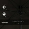 thumbnail image 3 of California Umbrella 9' Patio Umbrella in Mocha, 3 of 5