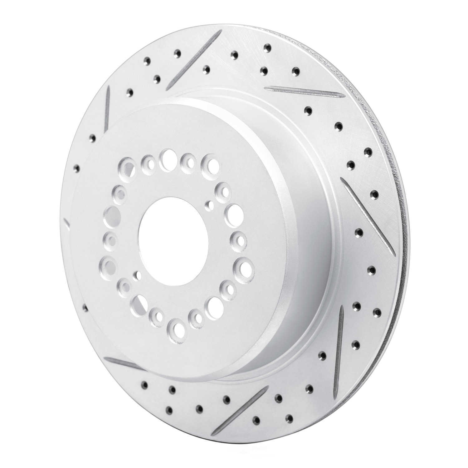 Dynamic Friction Company 830-75006L DFC Geoperformance Rotor - Drilled and Slotted