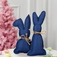 thumbnail image 2 of Decoración de conejito de Pascua Decoración de tela para fiestas Decoración con conejitos, 2 of 3