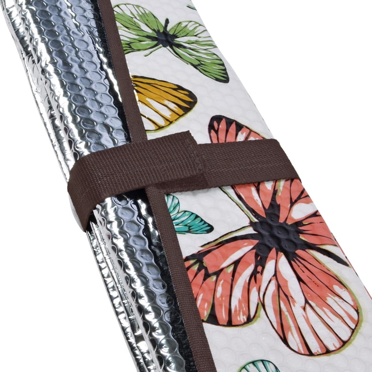 Butterfly Sunshade with Static Cling, Accordion Fold photo 4