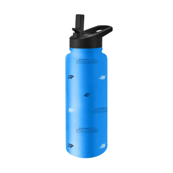 Logo Brands Oklahoma City Thunder 34oz. Steep and Repeat Quencher Bottle