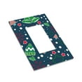 thumbnail image 3 of Kll Christmas Wall Plate,Gloss Finish,Standard Size 1 - 5" X 3", Polycarbonate Thermoplastic,Electric Receptacle Plug Covers, 3 of 8