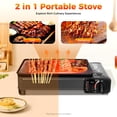 thumbnail image 2 of Parrilla de Gas Portátil KONGKUNI de Butano para Barbacoa, 2 of 9
