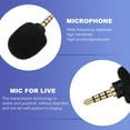 thumbnail image 4 of YSNOOWE Microphone pour Chant en Direct 1Pcs Microphone Professionnel à Condensateur Noir, 4 of 8