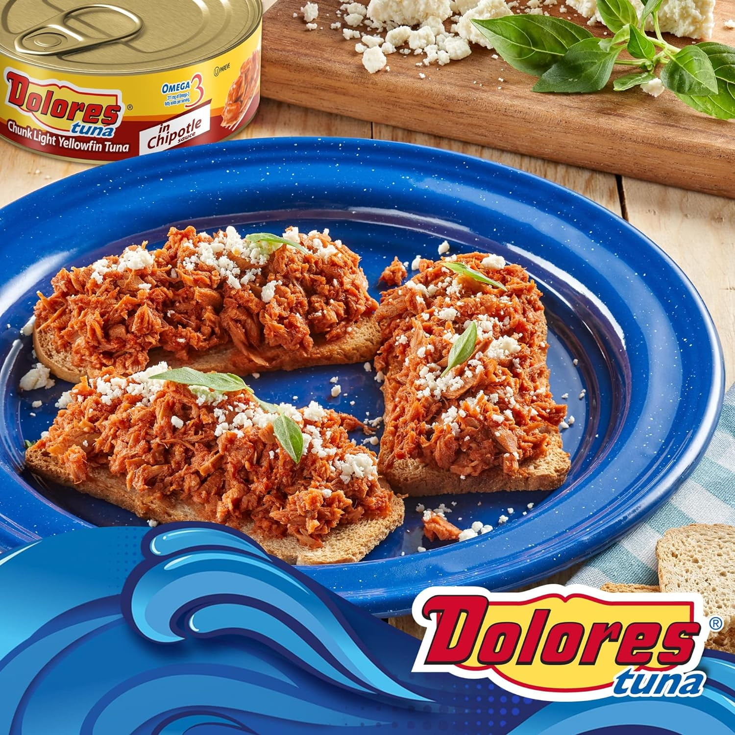 DOLORES, TUNA YELLOWFIN IN CHPLT S, 5 OZ, (Pack of 24)