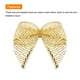 thumbnail image 4 of Uxcell 50Pcs Mini Lazo de Cinta con Borde Metálico de 1" Cinta de Satén para Manualidades DIY Lazo para el Cabello Costura Tono Dorado, 4 of 5
