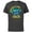 Charcoal, variant on Disney and Pixar’s Toy Story Alien Another Year Cooler - Short Sleeve Cotton T-Shirt for Adults - Customized-Black