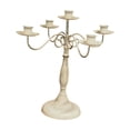 thumbnail image 4 of Candelabro de Metal, candelabro de pilar, soporte de vela, centro de mesa, adorno para la cena de Halloween, hogar, sala de estar, cumpleaños cinco cabezas, 4 of 8