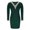 Green, variant on Kaemgyyd Long Sleeve Dress for Women Trendy Lace V Neck Bodycon Mini Pencil Dresses Elegant Wedding Guest Cocktail Dresses