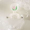 thumbnail image 3 of QualitChoice Support de Pommeau de Douche Réglable Sans Résidu ABS Rose, 3 of 6