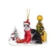 thumbnail image 2 of Xihbxyly Adorno para Árbol de Navidad, Madera Pintada a Mano, Diseño de Duende de Papá Noel, Ideal para Fiestas, Regalo Ideal, 7 X 8 Cm., 2 of 3