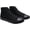 All Black, variant on Women's High-Top Canvas Sneakers – Classic Lace-Up Casual Shoes with Extra Shoelaces – Comfortable, Stylish, and Durable