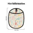 thumbnail image 3 of Naloa Fall Rabbit Silicone Pot Holders, Oven Mitts Heat Resistant Hot Pads, Non Slip Pot Holder for Kitchen Baking and Cooking 9.4 x 7.5 Inches, 3 of 7