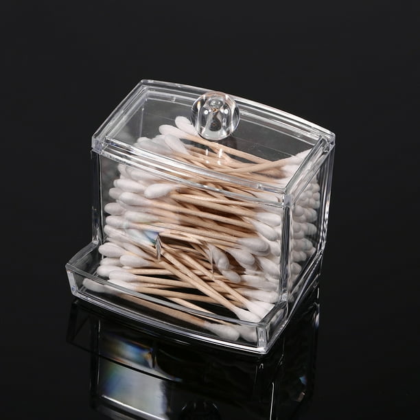 EBTOOLS Cotton Swab Boxes, Swab Storage,Practical Cotton Swab Qtip