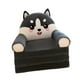 thumbnail image 5 of Sofá cama plegable con forma de animal, sillón convertible, suave y plegable, sillón cama convertible para dormitorio de jardín de infantes, 5 of 8