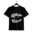 thumbnail image 1 of Manfinity EMRG men's oversized slogan and angel print drooping shoulder T-upgraded version, 1 of 6
