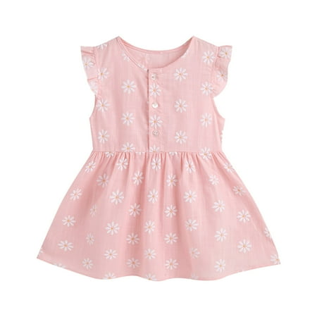 

Pedort Graduation Dress Girls Tie Back Short Sleeve Ruffle Hem Off Shoulder Casual Elegant Dresses Red 140