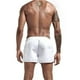 thumbnail image 4 of Pantalones Cortos de Playa para Hombres Pantalones Cortos de natación de poliéster Transpirable de Verano de Secado rápido para Hombres con cordón para Deportes al Aire Libre Blanco XL, 4 of 6