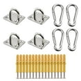 thumbnail image 2 of Suspensión M5 de anclaje para montaje en pared de tejado tornillos, hamaca de material acero inoxidable de resistencia columpio shamjiam Anclaje para montaje en columpio de hamaca, 2 of 6