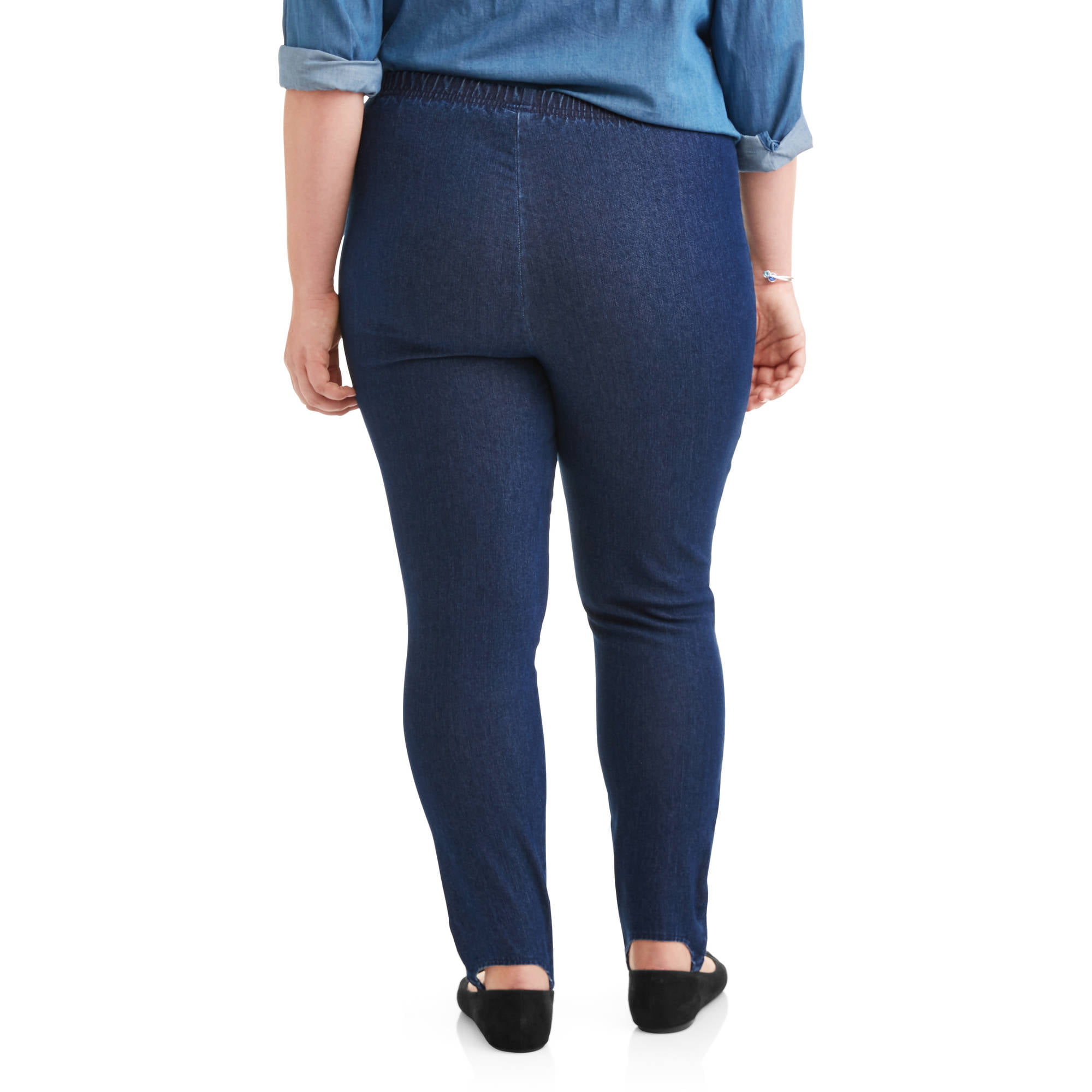 Just My Size - Women's Plus-Size Stirrup Stretch Pull-On Legging ...