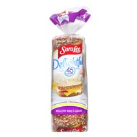 Sara Lee Delightful Healthy Multi-Grain Bread, with Fiber & Only 45 Calories per Slice, 20 oz