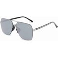 thumbnail image 1 of Polarized Men's Large-Frame Sunglasses Business Driver Driving Glasses (Color : C, Size : Medium), 1 of 4