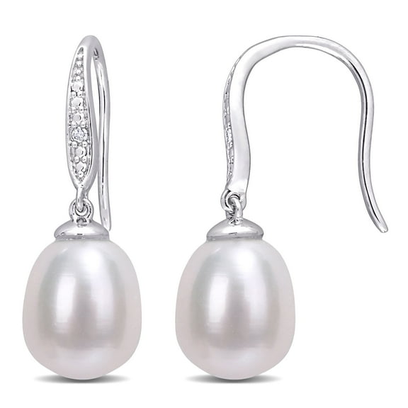 Everly Women's Cultured Pearl Sterling Silver Earrings