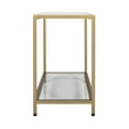 thumbnail image 5 of Studio Designs Home Camber 2-Tier Modern 47" Wide Console/Sofa Table in Gold, 5 of 8