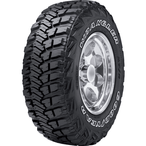 Goodyear Wrangler Mt R With Kevlar 265 75r16 123 Q Tire Walmart Com Walmart Com