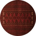 thumbnail image 1 of Ahgly Company Indoor Round Persian Orange Traditional Area Rugs, 6' Round, 1 of 1