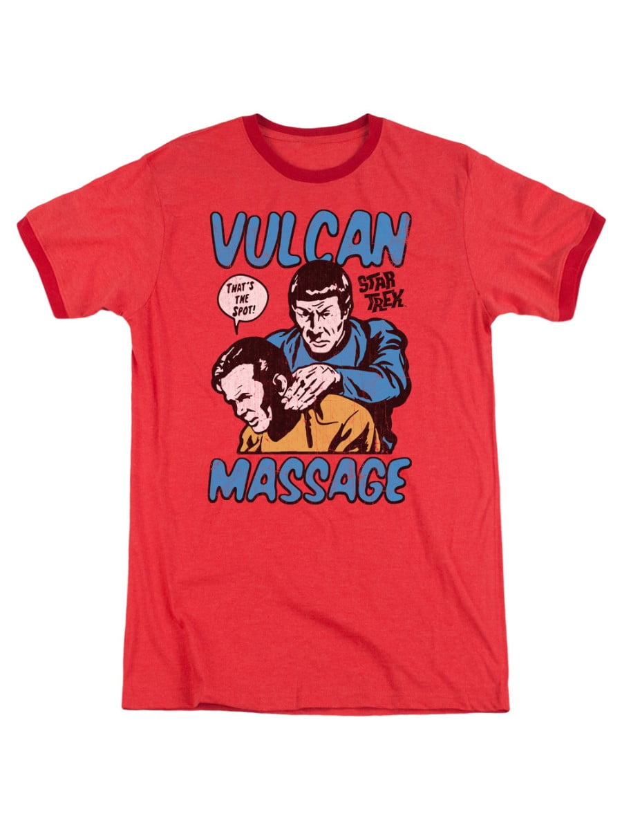 Final Frontier Cover Adult Ringer T Shirt Star Trek