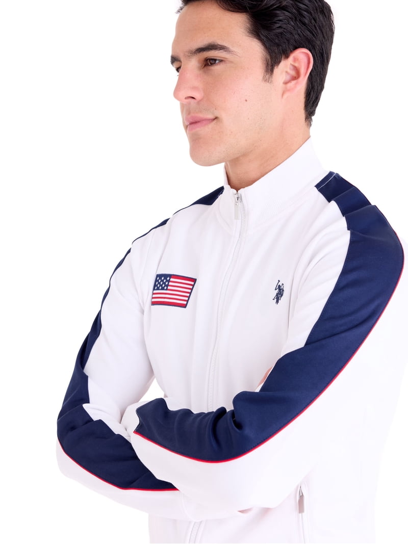 U.S. Polo Assn. Men's USA Track Jacket - Walmart.com