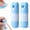 2 Blue, variant on Borikise 2-in-1 Box Cutter & Thermal Paper Eraser 2 PCS Liquid Redacting Privacy Protection Tool for Home Office Mail