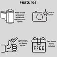 thumbnail image 3 of Kodak Power Flash Appareil Photo pour Photos HD (Lot de 3) Plus Deux Articles Bonus, 3 of 9