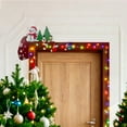 thumbnail image 6 of Christmas Door Decorations for Front Door Indoor Outdoor, Santa Claus Wooden Door Hanger, Xmas Wall Decor Holiday Home Office Party Supplies, 6 of 6